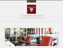 Tablet Screenshot of barbe-vigne.com